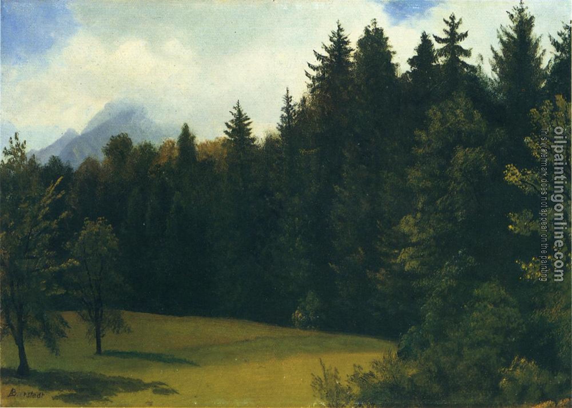 Bierstadt, Albert - Mountain Resort